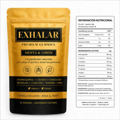 Respira - Gomitas Premium Anti-Smoking