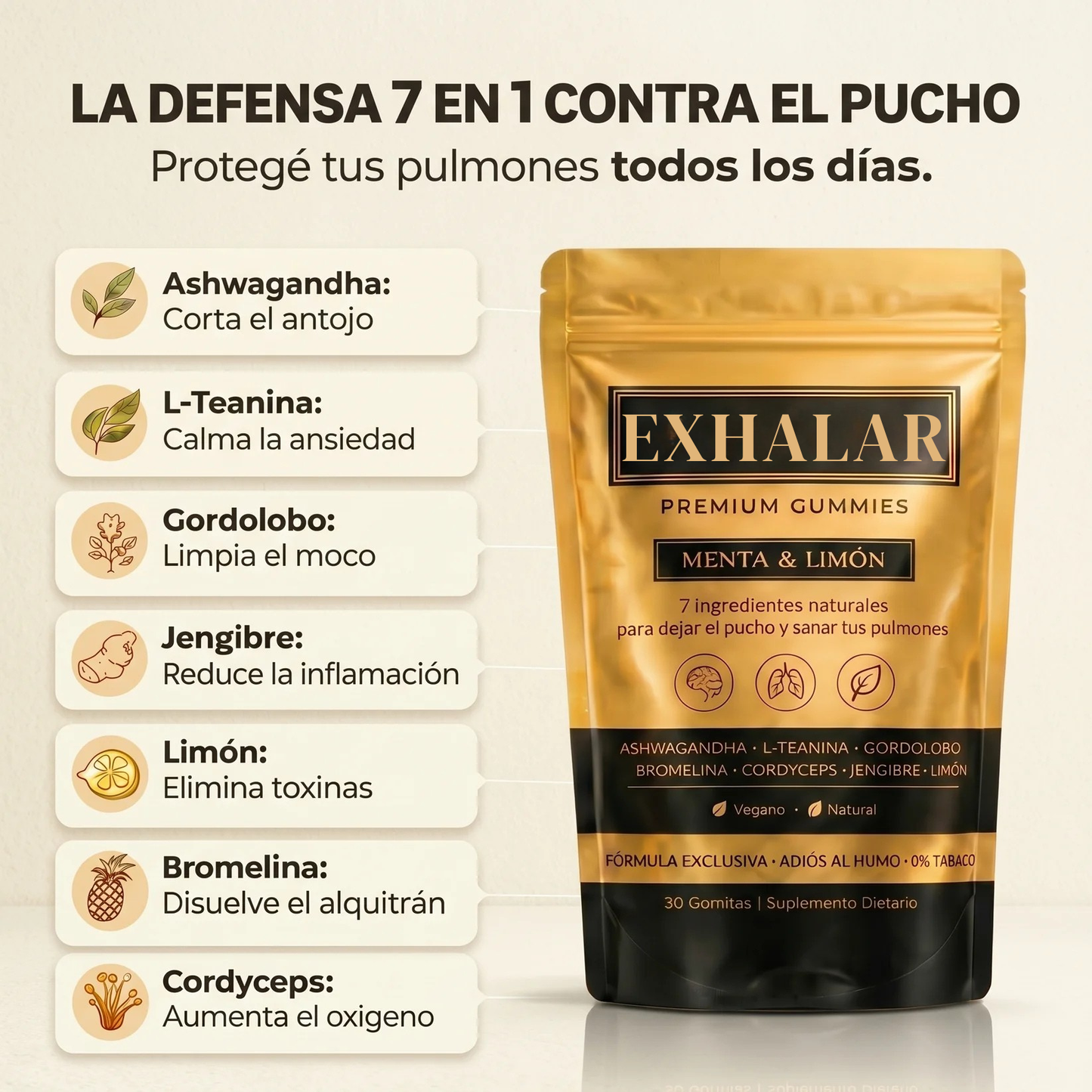 Respira - Gomitas Premium Anti-Smoking