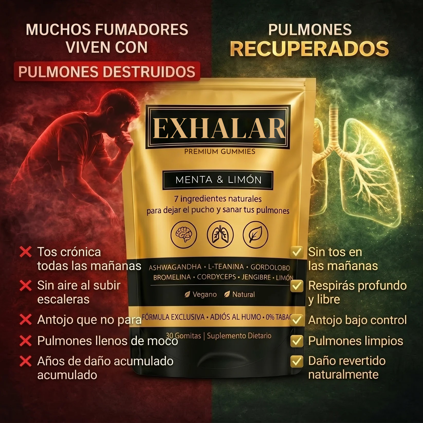 Respira - Gomitas Premium Anti-Smoking