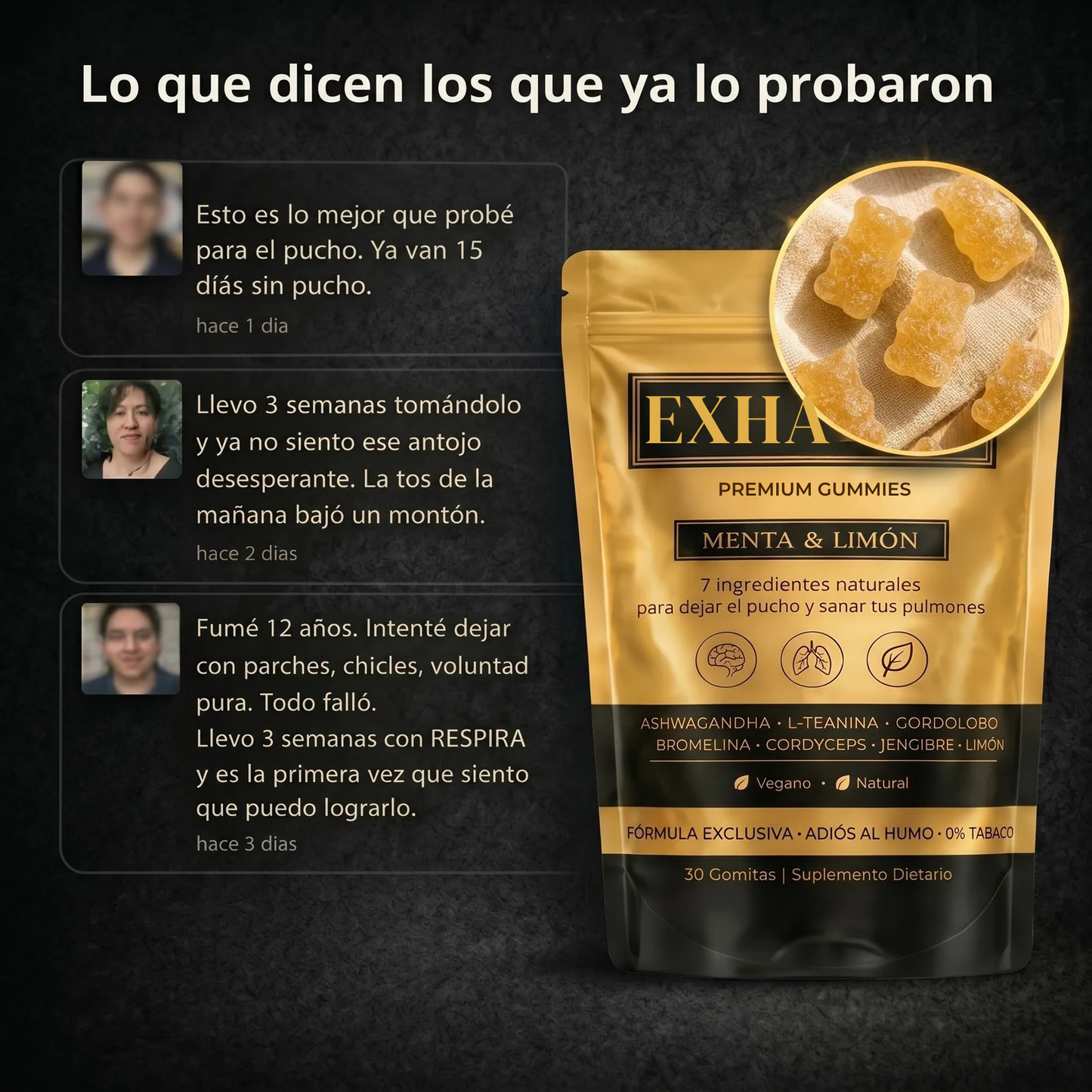 Respira - Gomitas Premium Anti-Smoking